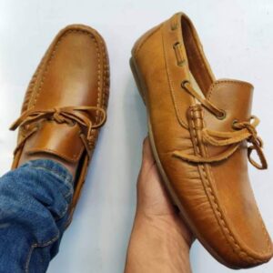 Mocasines para caballero miel