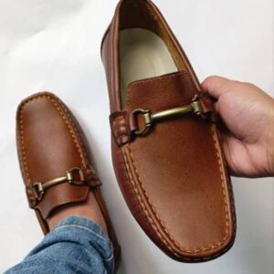 Mocasines para caballero cafe castaño