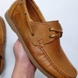 Zapatos Apaches cuero miel