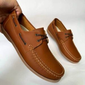 Zapatos Apaches cuero miel x coñac